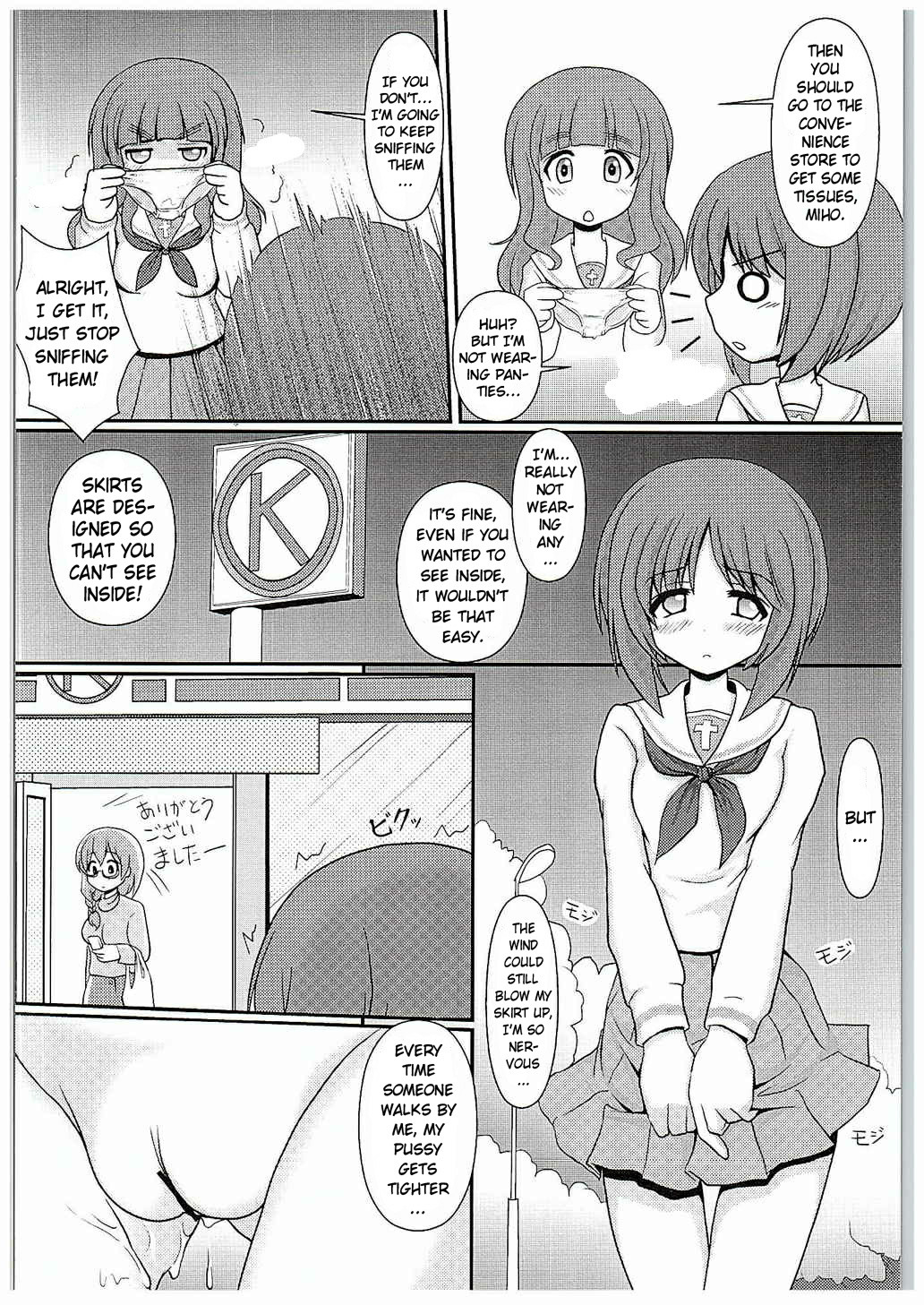 Hentai Manga Comic-Panzer Vor Together!-Read-8